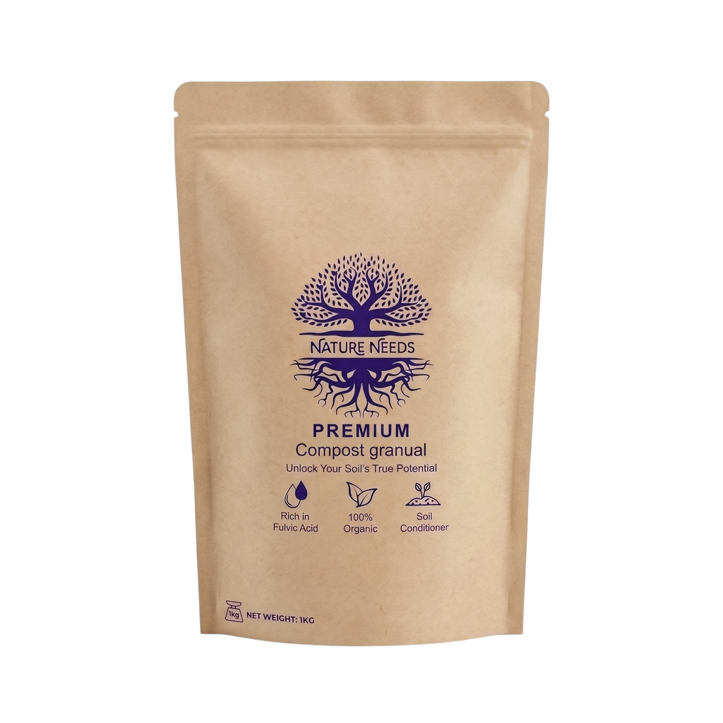 Magic Organic Granules – 1kg | Powerful Compost-Based Fertilizer for Faster Growth, Healthy Plants & Improved Soil – Ideal for Indoor, Outdoor & Balcony Gardens