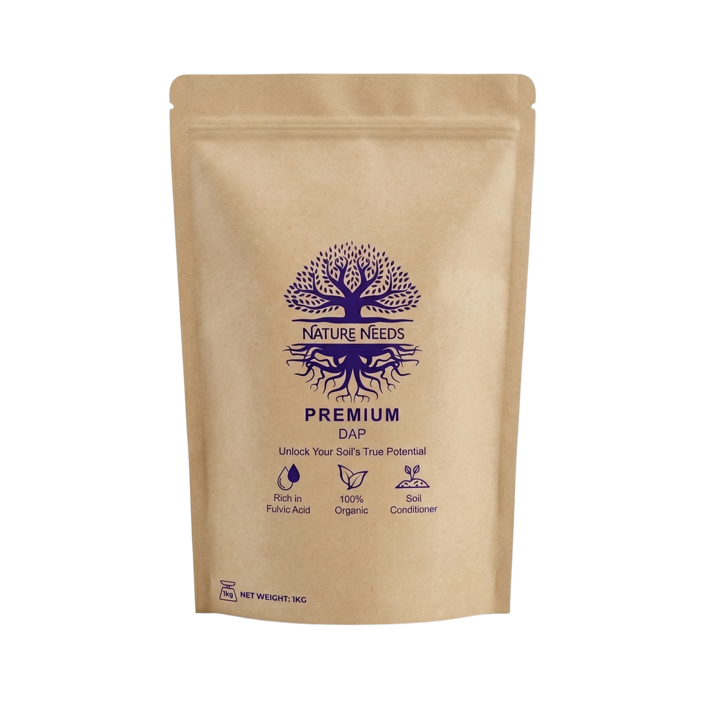 Bio DAP for Plants, Home & Garden - 1KG | Granules, 100% Water Soluble & Manure for Plants Growth | Organic DAP Improves Flowering, Fruiting & Vegetables